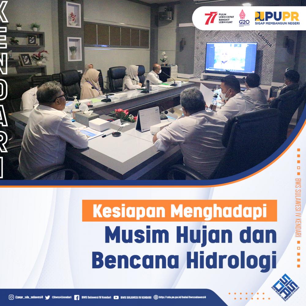 Kesiapan Menghadapi Musim Hujan dan Bencana Hidrologi